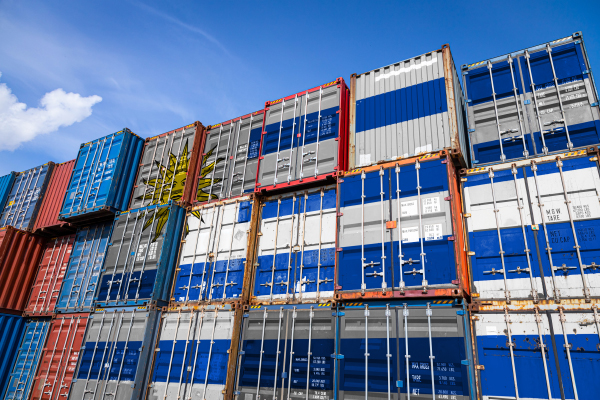 national-flag-uruguay-large-number-metal-containers-storing-goods-stacked-rows.jpg